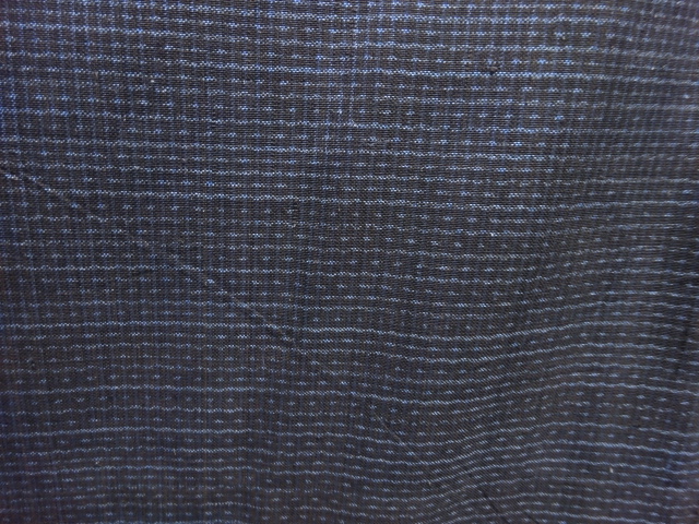 JAPANESE KIMONO / ANTIQUE MENS KIMONO / SILK / DORO OSHIMA TSUMUGI